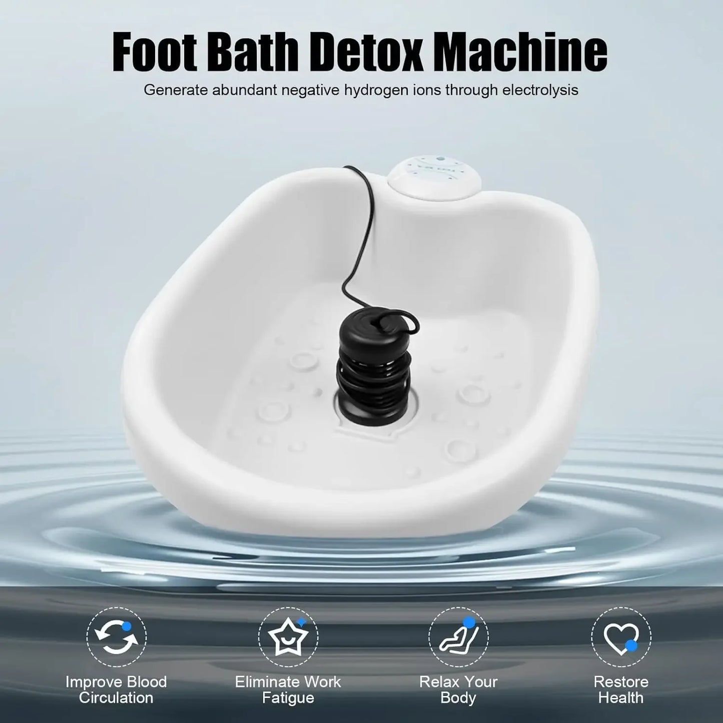 Portable Ionic Detox Foot Bath Machine