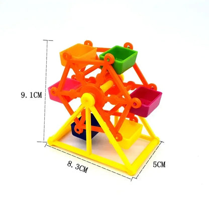 Parrot Feeder Rotate Training Toys