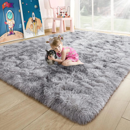 Fuzzy Area Non Slip Rugs