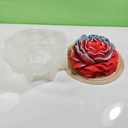 Peony Silicone Molds 3D Rose Flower