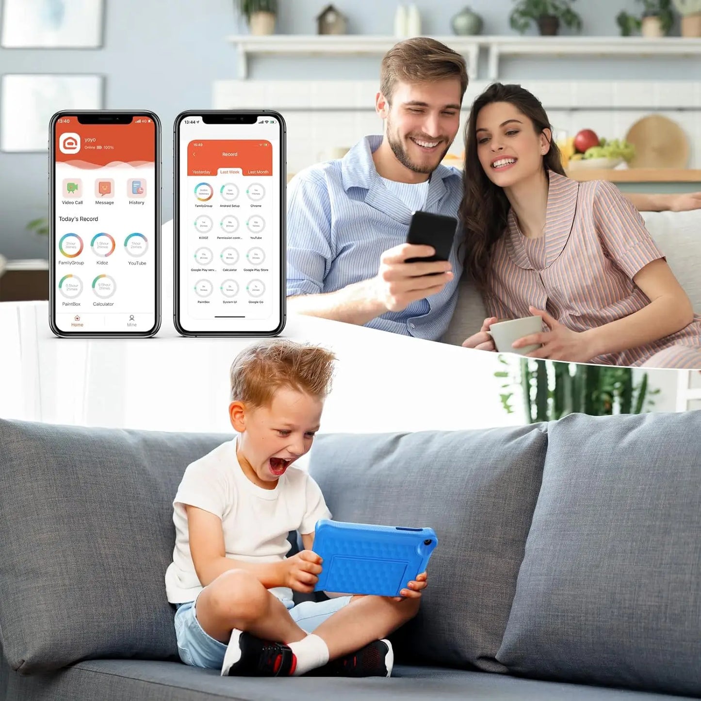 8 Inch Android Tablet 2GB RAM 64GB ROM 1280 x 800 IPS HD Screen