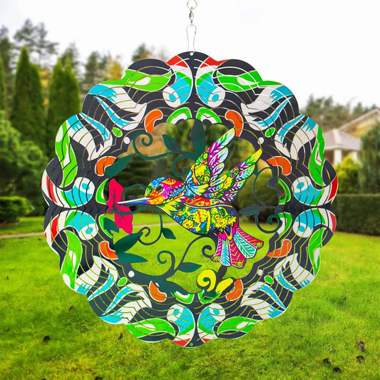 Hummingbird Wind Spinner