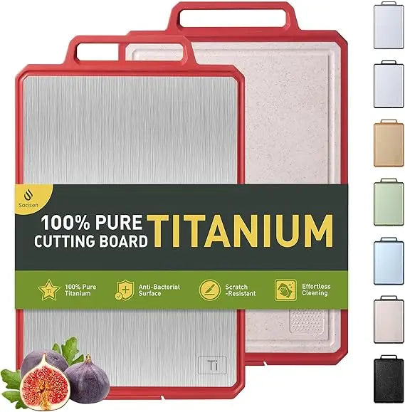 Titanium Cutting Boards for Kitchen Non Toxic