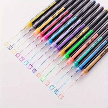 48-Color Sparkle Gel Pen Set