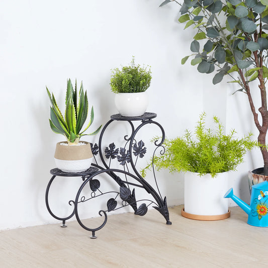 2PCS Metal Plant Stand