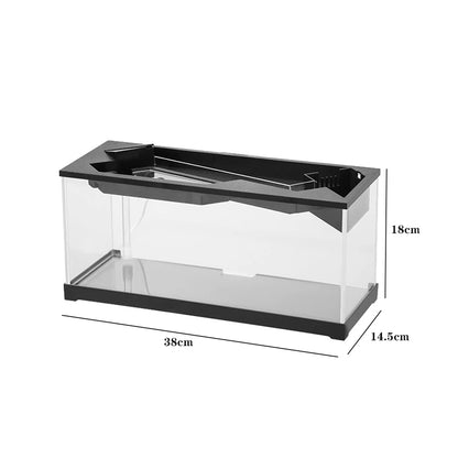 Desktop Fish Tanks High Transparency Acrylic Rectangular