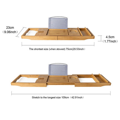 Bamboo Shelf Bath Holder