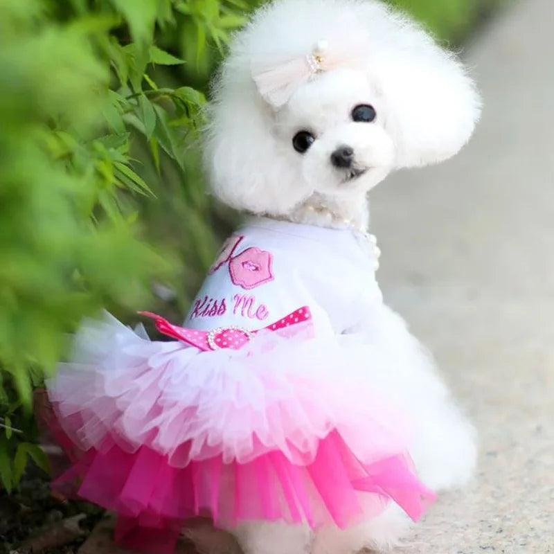 Sweet Princess Dress for Small Dogs