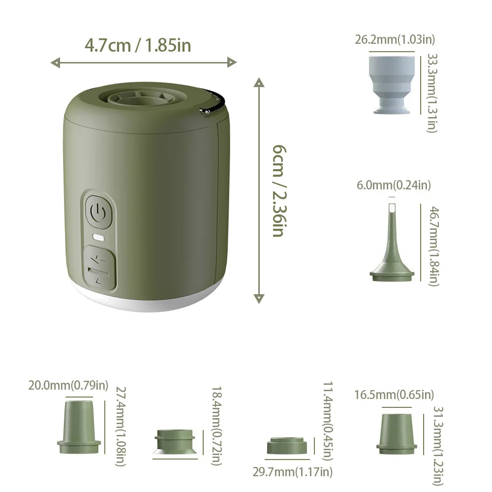 Air Pump with Lantern