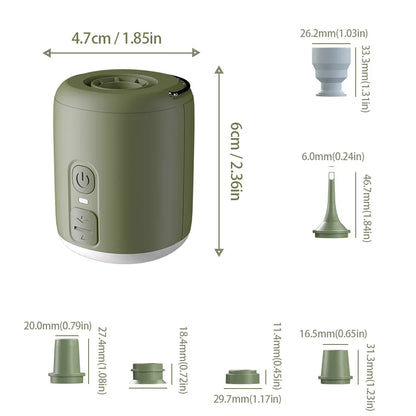 Air Pump with Lantern