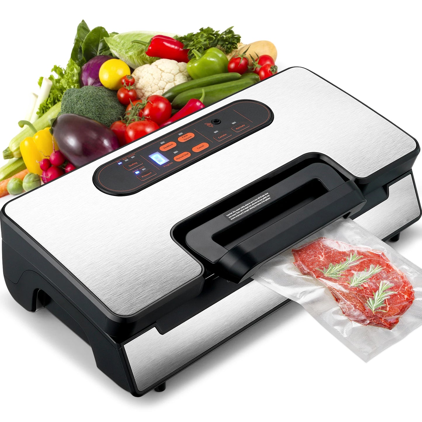 130W Vacuum Sealer Food Packaging Machine
