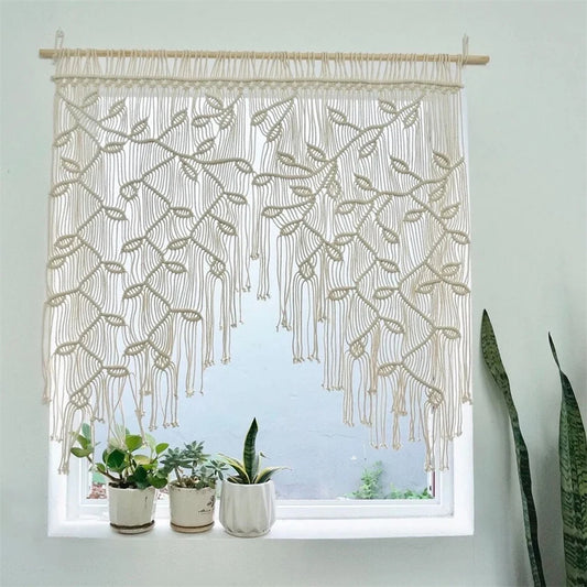 Macrame Curtain Tapestry
