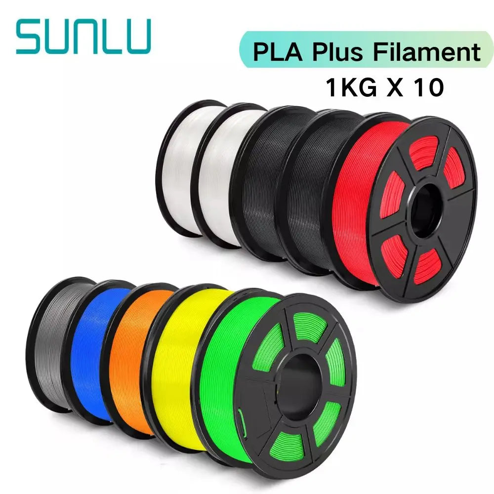 10 Rolls 3D Filament 1KG/roll 1.75mm For 3D Printing