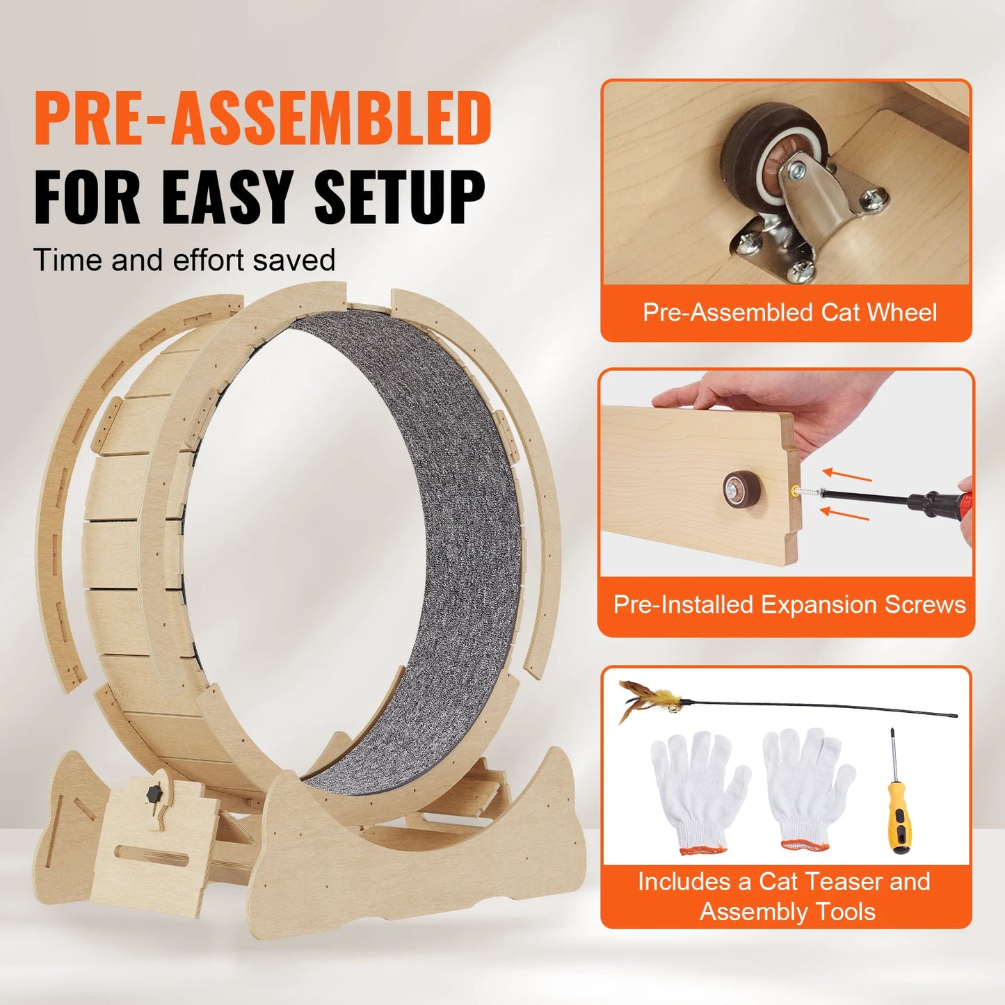 Large Cat Treadmill Wheel